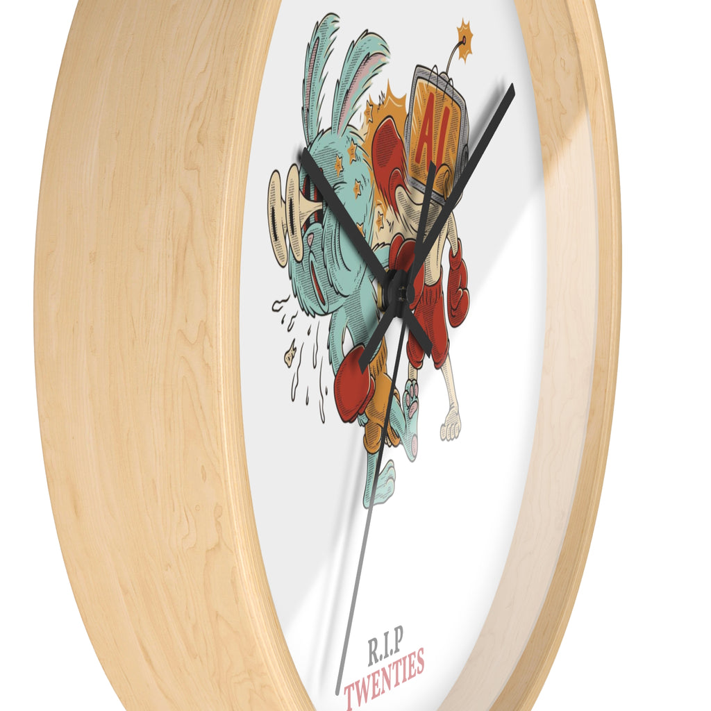 R.I.P Twenties Wall Clock 1