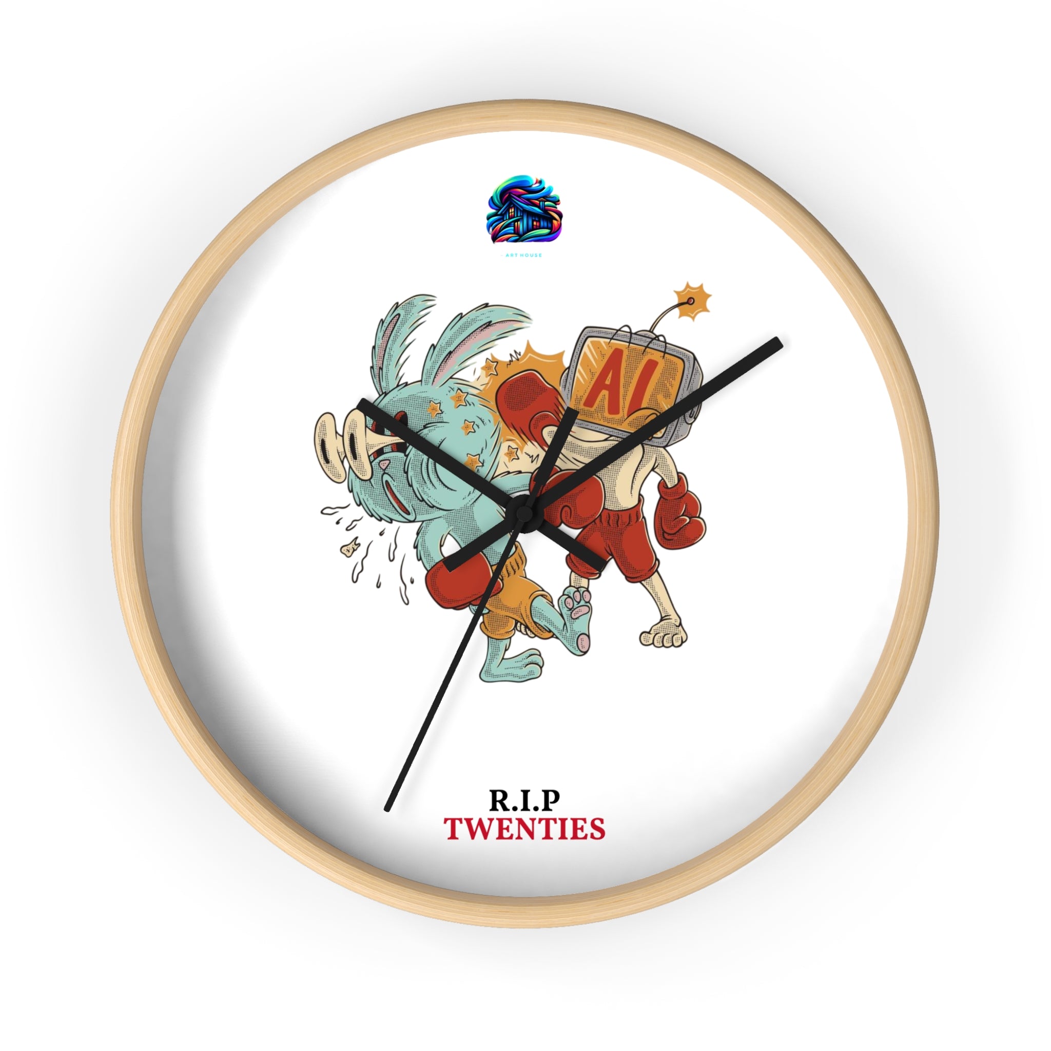R.I.P Twenties Wall Clock 1
