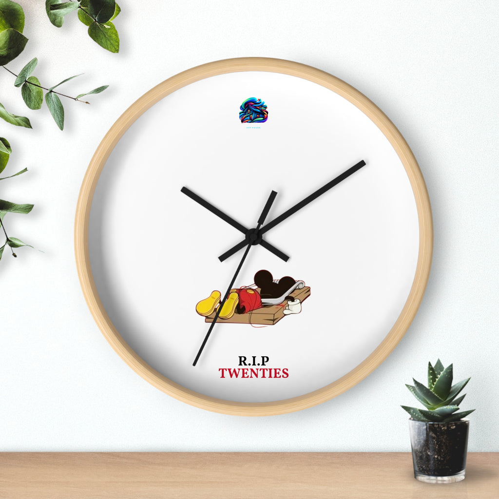 R.I.P Twenties Wall Clock 2