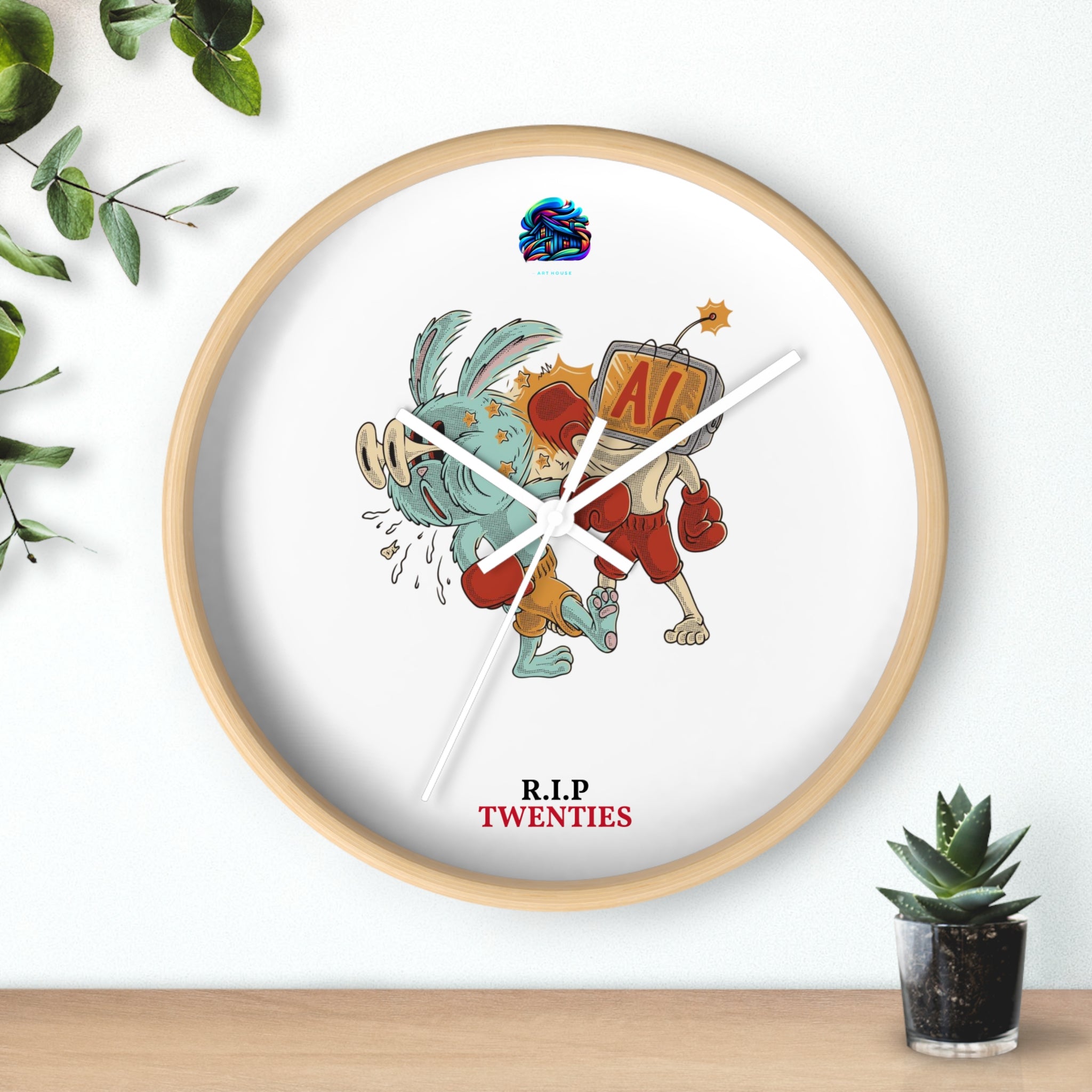R.I.P Twenties Wall Clock 1