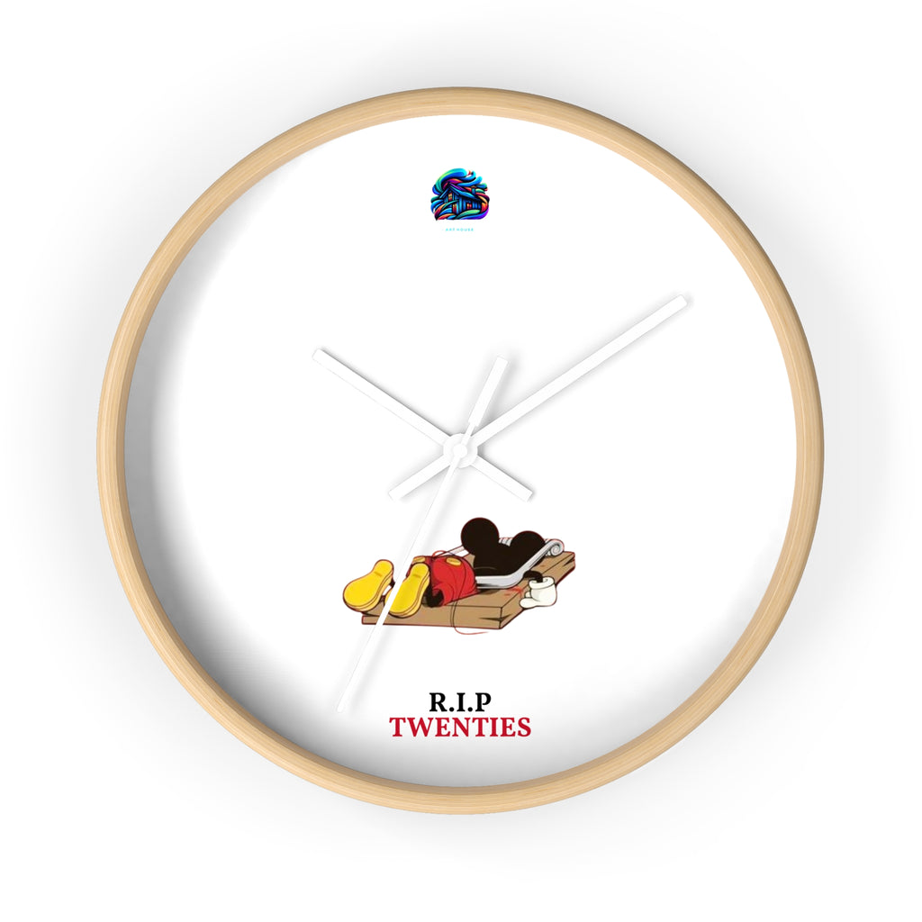 R.I.P Twenties Wall Clock 2