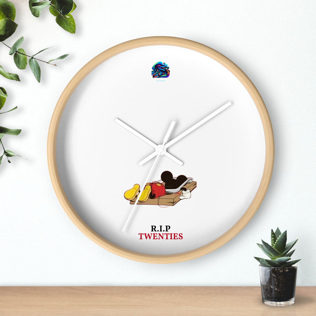 R.I.P Twenties Wall Clock 2
